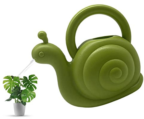 Gcroet Arrosoir, Plante Arrosoir Arrosoir Escargot Vert Arrosoir en Plastique Mignon Arrosoir Bouilloire pour Fleurs Plantes Succulentes