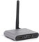 Wireless screen adapter,HUIOP X6W Plus 4K Wireless Display Receiver 2.4GHz&5GHz Dual-frequency Wireless Dongle with External Antenna HD VGA Audio Ports Grey,Wireless Display Receiver