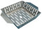 Feuerfest 123 Grillkorb I 18 x 18cm I Robuster BBQ-Grill-Korb aus Edelstahl I Massiver Gemüsekorb mit 2mm Stärke I Hochwertiges Grill-Zubehör aus Handarbeit I Ideal für Kohle- & Gasgrill