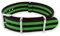 Natos.com - Bond Grün NATO Uhrenarmband G10 Military Nylon Strap - 22 mm