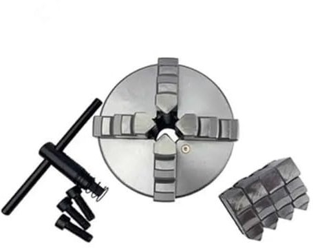 K12-130 4 Backen-Drehfutter 130mm Manuelles selbstzentrierendes Spannfutter