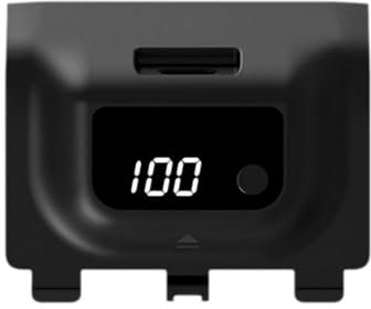 CTDWNT Batterie pour manette Xbox Series X/S 1400 mh avec affichage numérique, batterie rechargeable pour Xbox Series X/S, écran LED pour Xbox à charge rapide (noir)