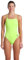 Arena Solid Challenge Team Bañador Completo Mujer, Traje de Baño Mujer de Secado Rápido, Bañador Deportivo en Tejido MaxLife Eco Resistente al Cloro, Protección UV, Tejido Frontal Forrado