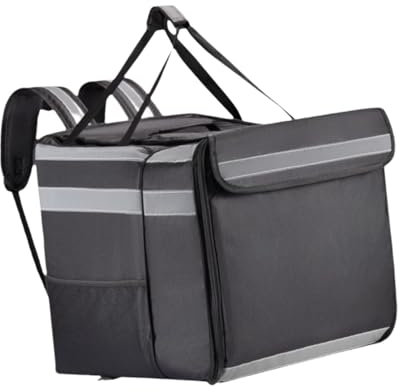 KESOTO Pizza Lieferung Rucksack für Carry Heiß Oder Kaltes Essen Erweiterbarer Pizza Rucksack