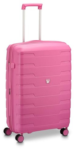RONCATO SKYLINE 2.0 trolley medio 70 cm, espandibile e con sistema di chiusura con sistema di chiusura TSA - Pink