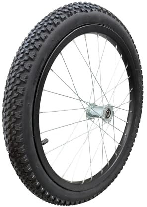 Milageto 20-Zoll-Anhängerrad, Fahrradanhänger-Komponente, strapazierfähig, leicht, Radfahren, Outdoor-Sport, praktisch, ersetzt Gummireifen