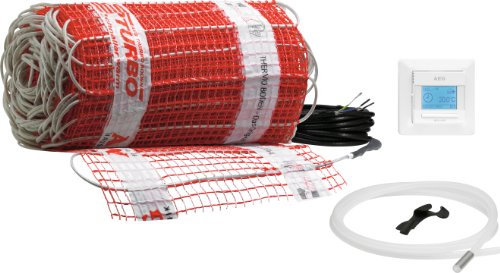 AEG 222044 TBS TC 30 Set 200/5 T Fußbodentemperiersystem Comfort Turbo, 5 m² Breite 30 cm, 200W/m²