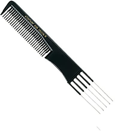 Comair 7000318 Toupier-Gabelkamm 102 Profi-Line, schwarz