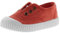 victoria Inglesas Unisex 1915 Lona Drec & Elástico Central & Refuerzo Puntera 106627 para Niños Rojo 22