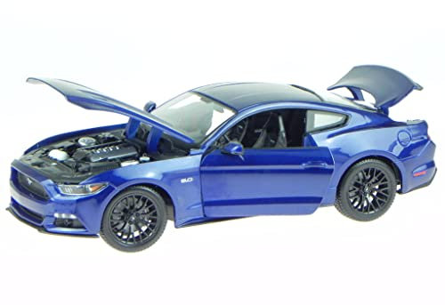 Ford Mustang 2015 blau Modellauto 31197 Maisto 1:18