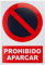 S21 Señalización PRR3068.G - Señal prohibido aparcar multicolor
