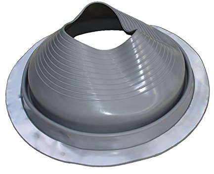 dektite df108g 17,8 cm zu 33 cm rund EPDM grau Dach Boot (1er Pack)