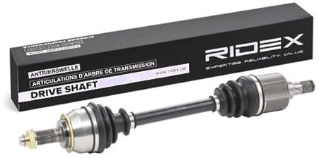 RIDEX Antriebswelle 13D0171 Vorne Links Außenverzahnung Radseite: 26 Länge: 616 mm