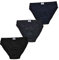 Fontana Calze 6 Slip Uomo in 100% Cotone Mercerizzato. (IT, Numero, 46, 48, Regular, Regular, Assortito(2 Blu, 2 Nero, 2 Grigio))