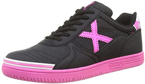 Munich G-3 Kid Profit, Zapatillas para Unisex niños, Negro Rosa, 35 EU