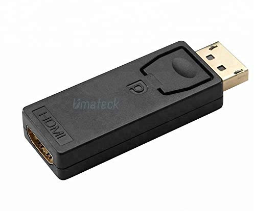 Excalibur - DisplayPort DP to HDMI Gold Plated Cable Lead Wire 4K UHD Ready 1080p Laptop (Adaptor)