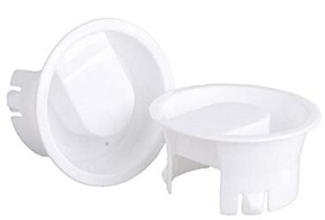 2st Karaffe Deckel Abdeckung Für Weiß, Glas, Kalt/Warm Wasser Food Grade Kunststoff-Anti-Staub Leakproof Lids Stoppers Für Glas Bistro Pitcher