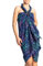 PANASIAM Sarong B806 dropping blue, L
