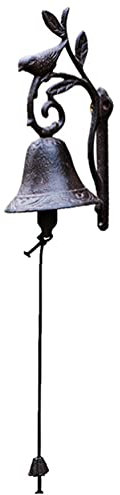 Angoily 1stk Türklingelverkleidung Aus Gusseisen Legierte Tür Nautische Glocken Hängen Vintage Wandglocken Wandglocke Rustikal Retro-türklingel Messing Tischgesellschaft Wandbehang