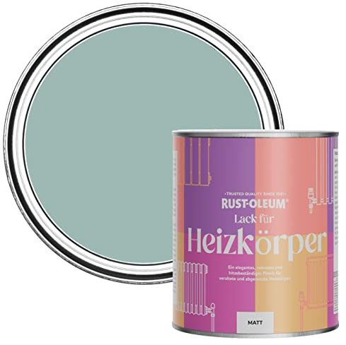 Rust-Oleum Blue Radiator Paint in Matt Finish - Coastal Blue 750ml