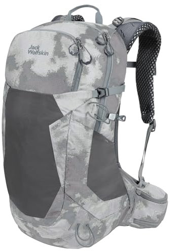 Jack Wolfskin CROSSTRAIL 22 ST Backpack, Silver All Over, ONE Size