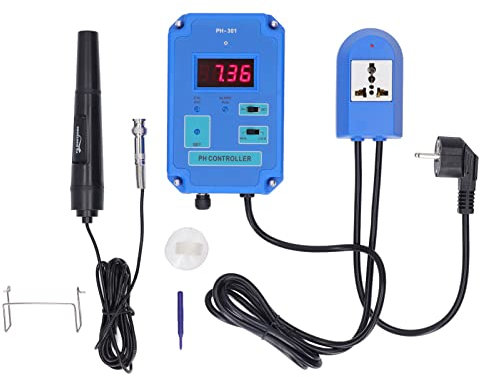 Wallfire Digital Redox Controller Conductivity Acid Base and Redox Controller High Accuracy PH Meter ORP Meter 220V1 Digital ORP Controller Redox Controller Digital ORP Mr PH ORP Controller Digit