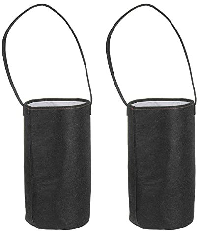 Pflanzsack 2 stücke Gartenpflanze Grow Back Gemüse Hängende Blume Topf Pflanzer Für Tomaten Chili Pepper Wachsen Hausgarten Liefert (Color : Light Green)