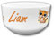 Bol enfant personnalisable – Ajoutez le prénom | Cadeau original | 720mL | Plusieurs motifs | Céramique (Tigre)