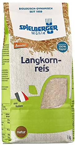 SPIELBERGER MÜHLE Langkornreis, natur 1kg