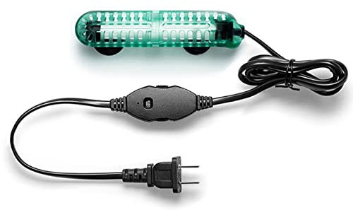 Calentador Sumergible Ajustable, Mini Calentador De Tanque De Peces, Controlador De Temperatura Externo A Prueba De Fugas, Calentador Eléctrico De Acuario para Agua De Mar De Agua Dulce(25W)