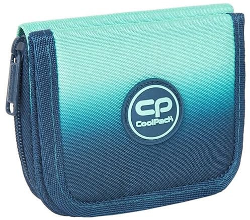 Coolpack Unisex Kids Hazel Gradient Blue Lagoon Geldbeutel, Mehrfarbig