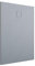 Piatto Doccia 80x140 cm Grigio Effetto Pietra Rettangolare in SMC Riducibile Samos