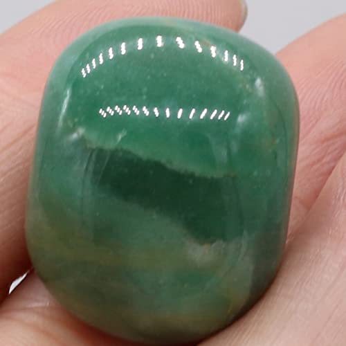 JITEM 5 Stück natürliche Opalquarz-Ornamente, unregelmäßiger Kristall, polierter Stein, Aquarium, Garten, Heimdekoration, Handwerk ningxiao (Color : Green Urine, Size : 5pcs 0.78-1.18in)