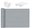 SUNNY GUARD Taille Personnalisée Brise Vue Balcon 90x200cm Cache Vue Balcon,Protection UV,Coupe-Vent et Imperméable,pour Terrasse Jardin Balcon Patio,avec Attaches de câble,Gris