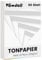 VGOODALL 60 Stück Tonpapier Weiß, Bastelpappe in Weiß Papier Bastelpapier 300 g/m² Druckerpapier Premium Tonzeichenpapier Craft Paper zum Basteln Drucken