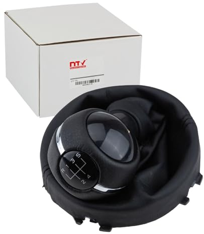 NTY Gzb-BM-017 Schalthebelknauf | Gzb-BM-017 Kompatibel mit Mini (F55),Mini (F56),Mini Cabriolet (F57),Mini Clubman (F54),Mini Countryman (F60)