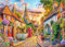 Puzzles 1000 Pieces Age 12+ for Adults jigsaw puzzles for adults 1000 Piece Puzzle Educational Games -Charming Towns- Beautiful Decoration Puzzle