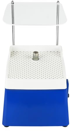 Mini bärbar glasslip minislipverktyg med slipskiva 110 v 65w färgad glasslip lämplig för slipning av keramikglas (blå)