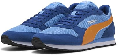 PUMA Erwachsene ST Miler Sneakers 41 Team Light Blue Dark Poppy Clyde Royal White Orange