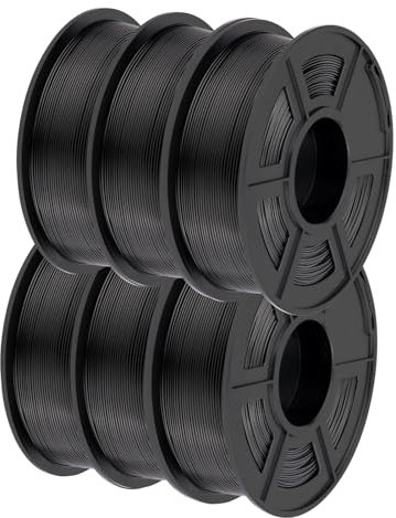 High Speed Matte Filament PLA 1.75mm +/- 0.03mm, High Speed Filament PLA, Rapid PLA Filament, 3D printing filament, 50-600mm/s Hyper Speed PLA filament, 1KG*6