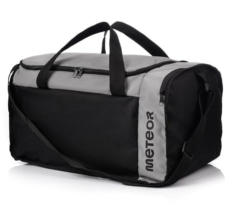 meteor 20 40 L Sporttasche Kinder Badetasche Herren schwimmtasche Schultertaschen Reisetasche Urlaubstasche klein Fitnesstasche Riementasche Schule Taschen Kindertaschen (Pink/Blue Flowers, 40 L)