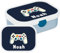 Mepal Personalisierte Brotdose mit Namen - Bento Lunchbox für Kinder - Rennwagen - Geeignet für bis zu 4 Butterbrote - BPA-frei & Spülmaschinenfest - 750 ml - Weißer Controller