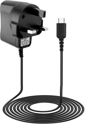 For Nintendo DS Lite Charger, Charging Cable for Nintendo DS Lite DSL NDSL Console, Wall Travel Charger Power Cord Charging Cable Lead AC Adapter