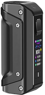 For Geekvape Aegis Solo 3 Mod 100 W Box (Nero) Modalità SMART/MEMORY/ECO/BOOSTING/TCR AS Chip 4.0 Batteria 18650 [confezione esclusa batteria] Sigaretta Elettronica Originale - No Nicotine