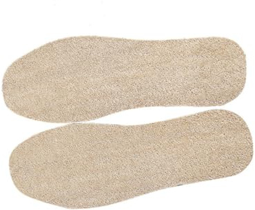 VALICLUD Natürliche Atmungsaktive Luffa Schuhpolster aus Verschleißfestem Material für Männer und Frauen als Einlegesohlen für Schuhe