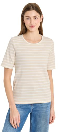 Damen T-Shirt mit Rundhals und Streifen