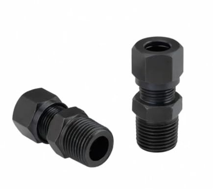 Manchon fileté hydraulique, joint de tuyau haute pression