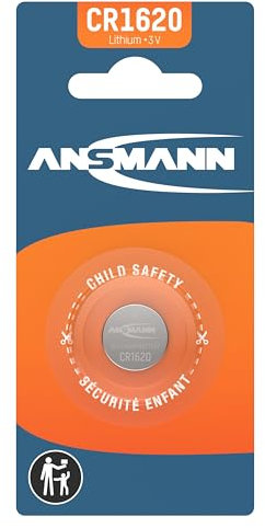 ANSMANN 5020072 Knofpzelle Batterie Lithium CR 1620 - 3V