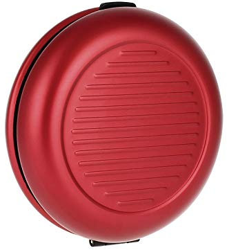 Porte-monnaie en aluminium, contient jusqu'à 20 euros en monnaie, 5 pièces par compartiment, accessoire de rangement des pièces, modèle euro monnayeur