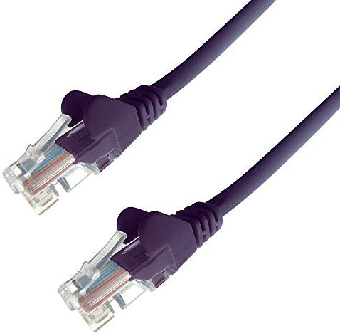 Connekt Gear 5m RJ45 Cat6 UTP LSZH Stranded Snagless Network Cable - Purple